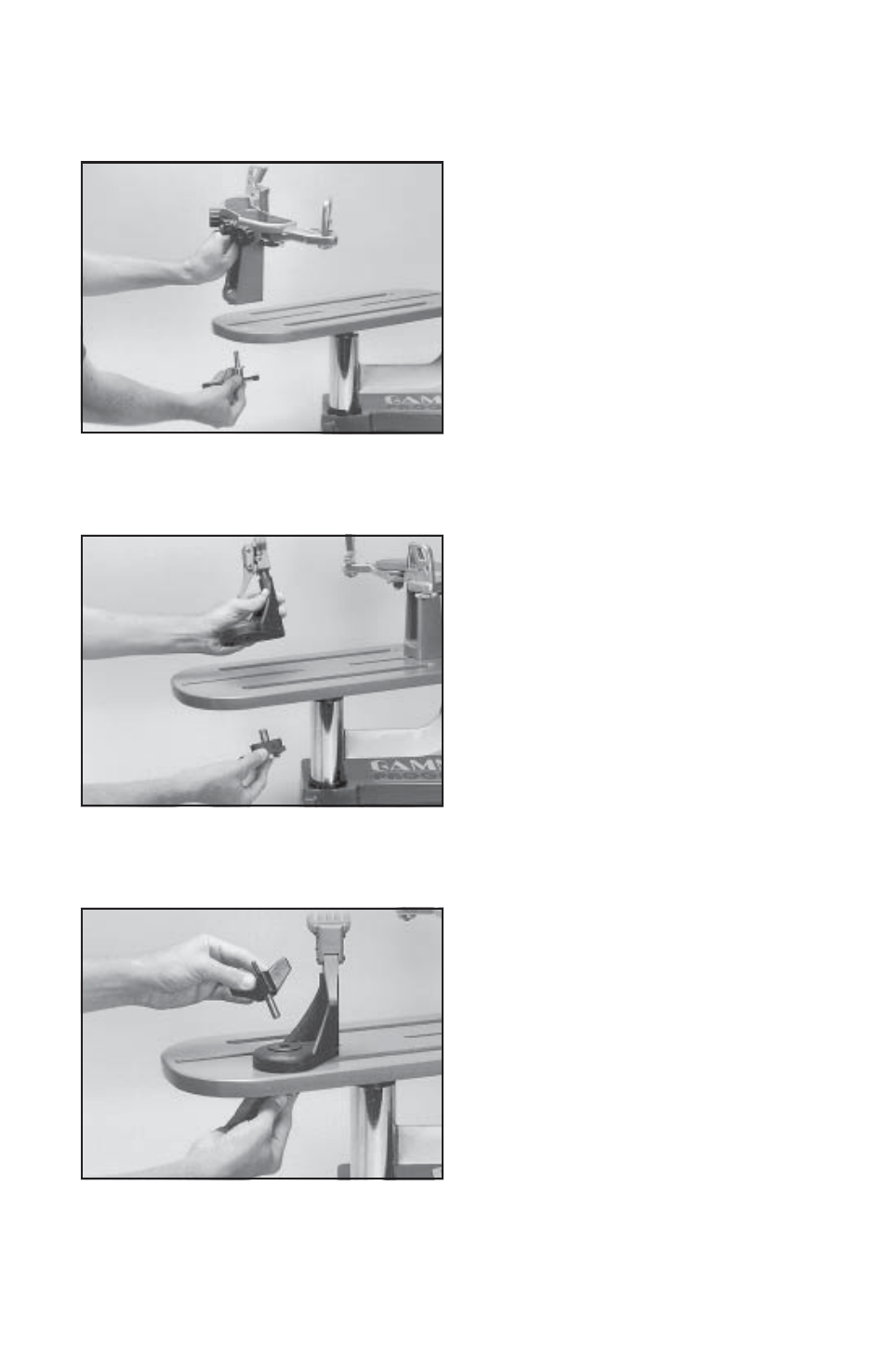 Assembly instructions | GAMMA PROGRESSION ST (Issue 2 / Version E - Oct. 28, 1997) User Manual | Page 5 / 19