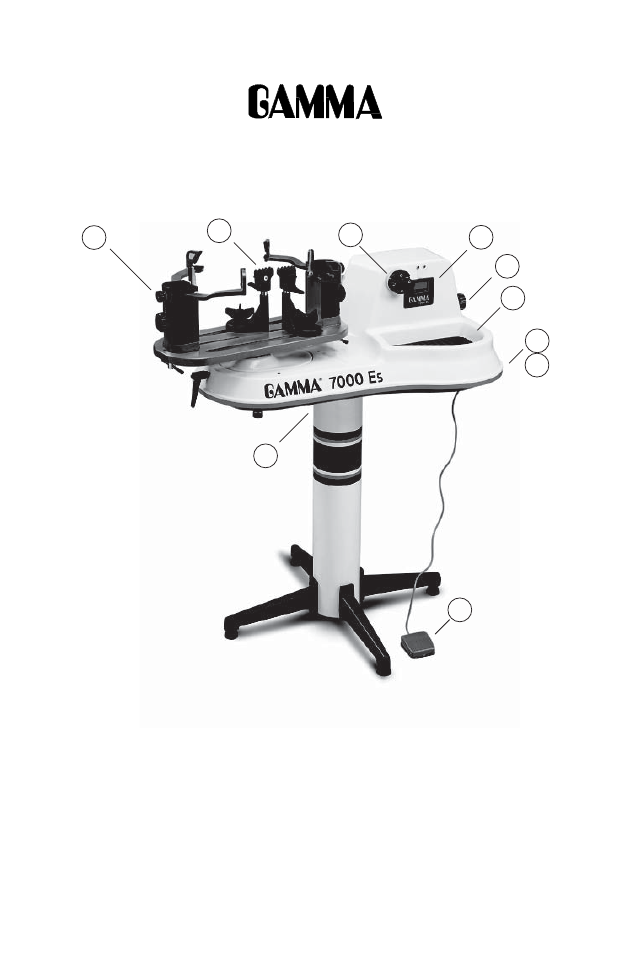 7000es, Key product features | GAMMA 7000 Es STRINGING MACHINE (Issue 3 - March 29, 1999) User Manual | Page 3 / 19