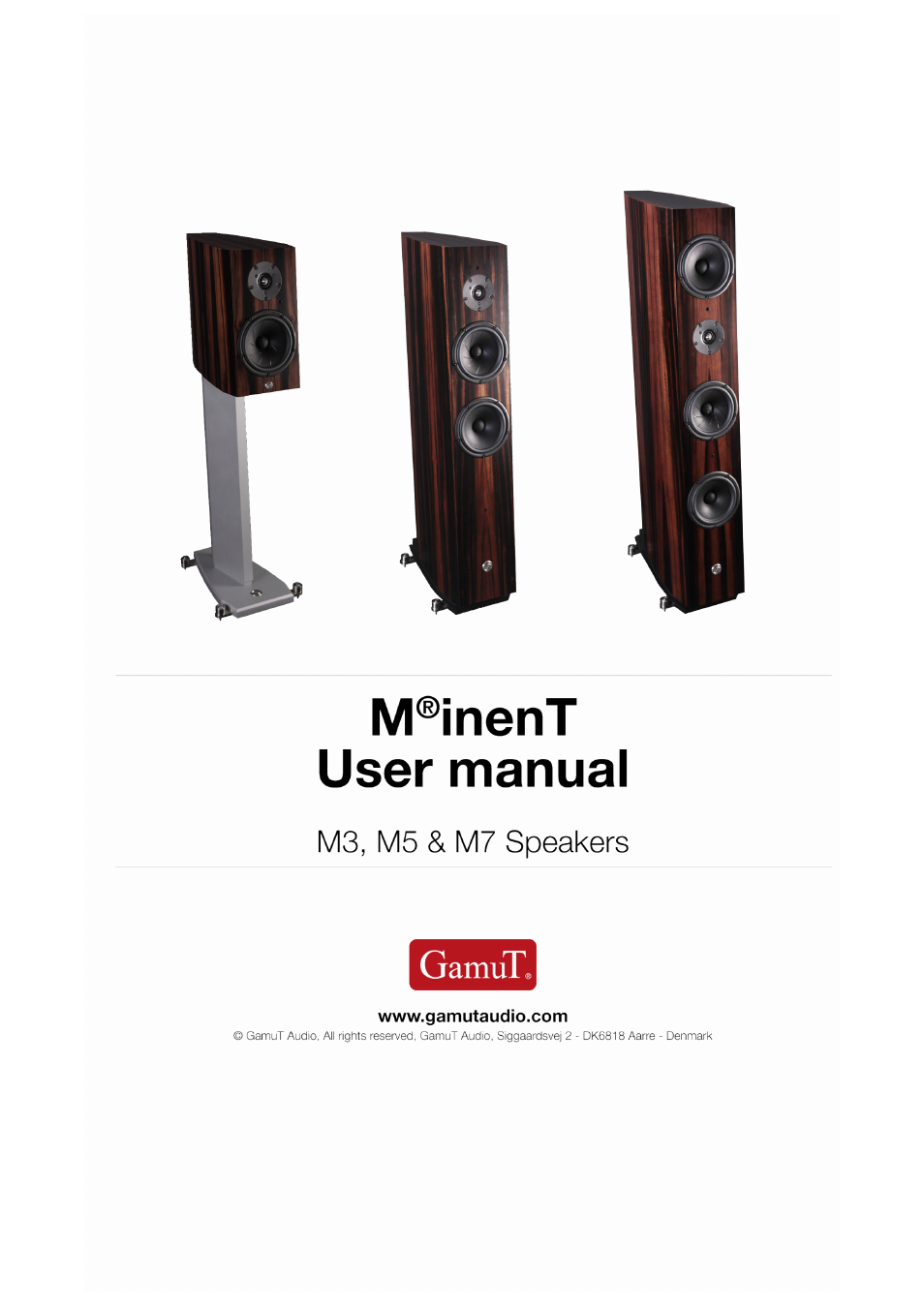 GamuT M3 User Manual | 8 pages