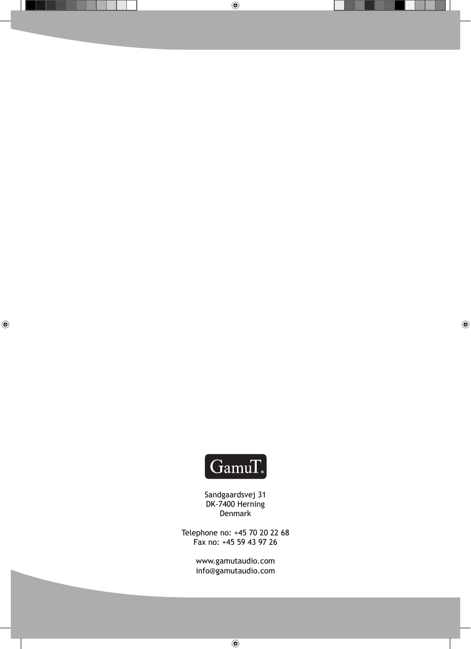 GamuT D3i User Manual | Page 16 / 16
