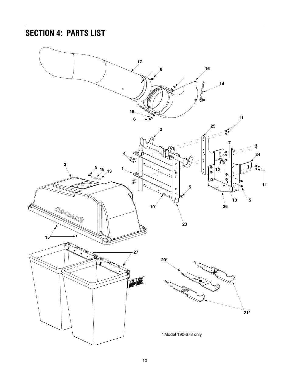 Cub Cadet 190-678-100 User Manual | Page 10 / 12