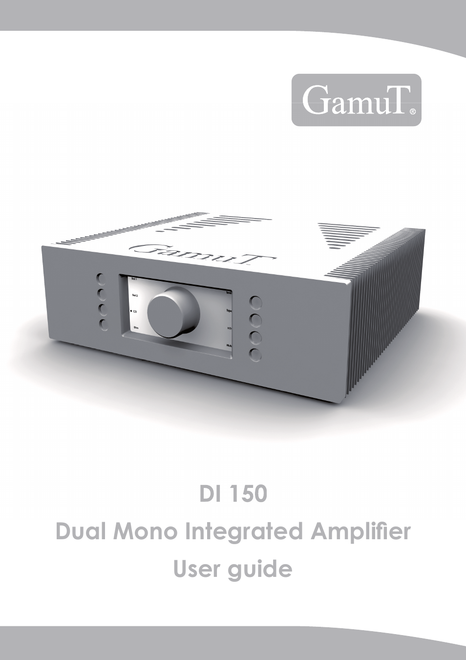 GamuT Di150 User Manual | 16 pages