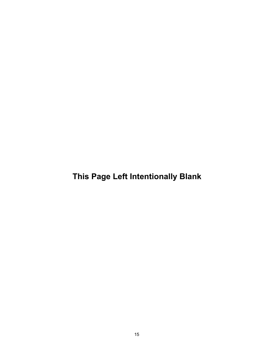 This page left intentionally blank | Cub Cadet 01008371 53AA5A5L100 User Manual | Page 15 / 54