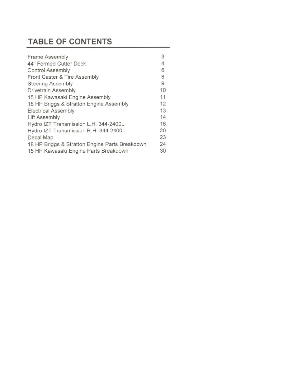 Cub Cadet 01008371 53AA5A5L100 User Manual | Page 2 / 54