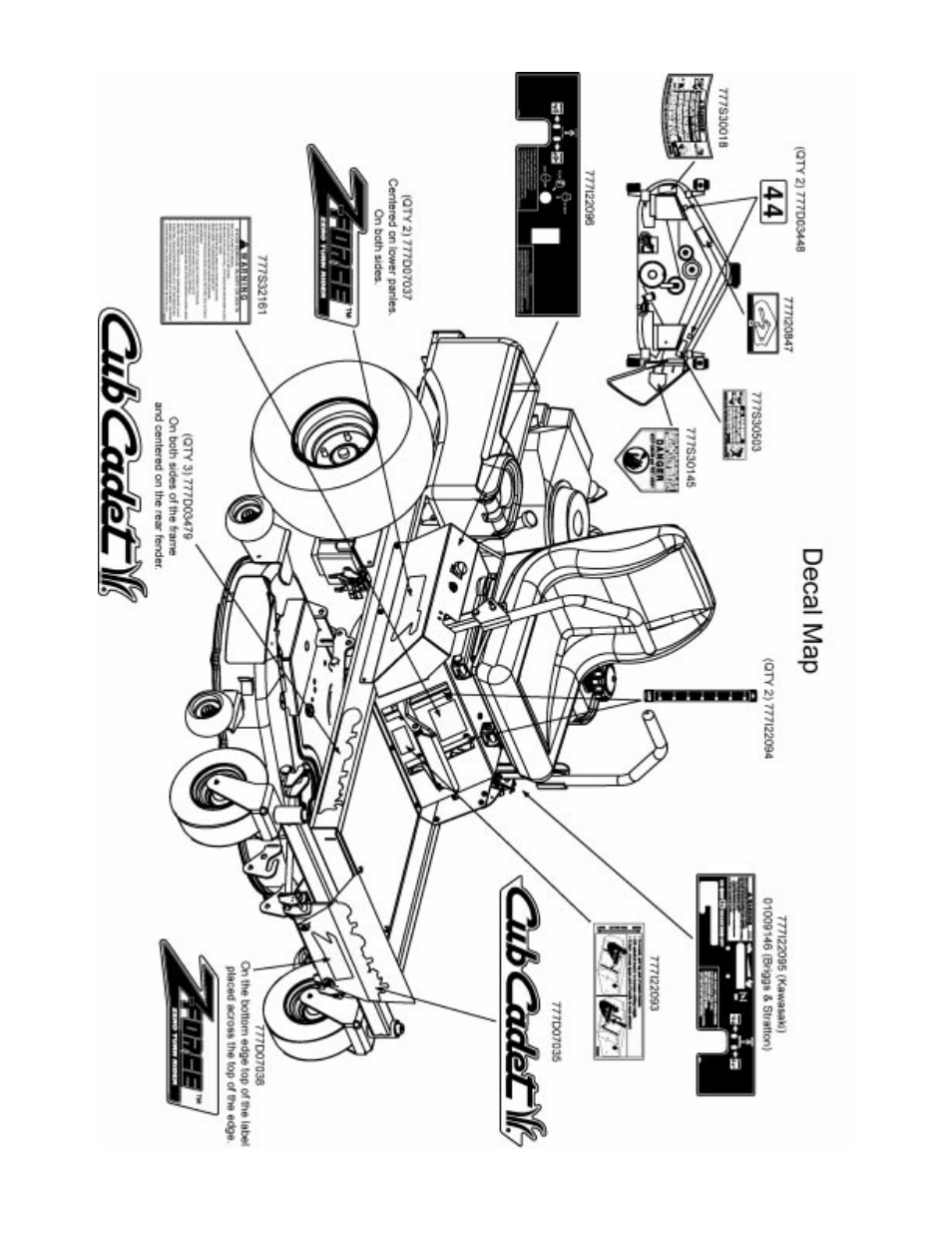 Cub Cadet 01008371 53AA5A5L100 User Manual | Page 23 / 54