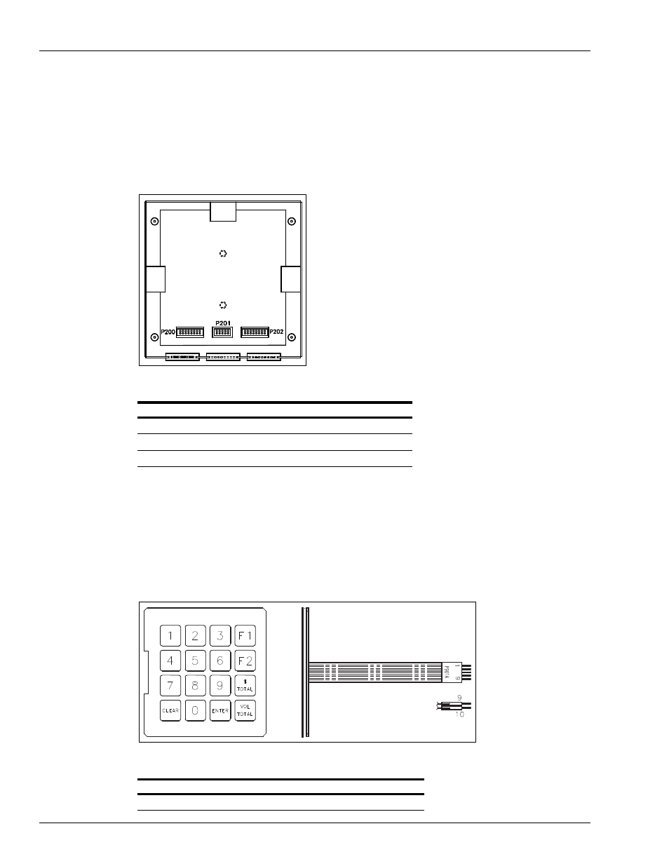 Manager keypad [t17549-g1 (atlas 8800 only), Manager keypad [t17549-g1 (atlas 8800 only)] -42, Atc t-meter module pca | Pca connections and cables | Gasboy Atlas Start-up User Manual | Page 102 / 230