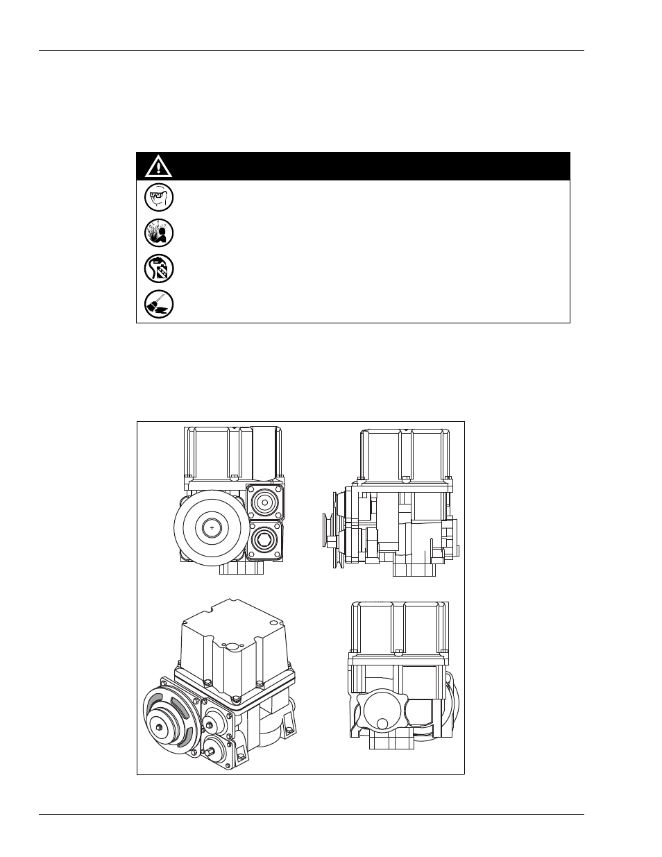 Pumping unit, Gpu pumping unit, Pumping unit -50 | Gpu pumping unit -50, Warning | Gasboy Atlas Start-up User Manual | Page 170 / 230