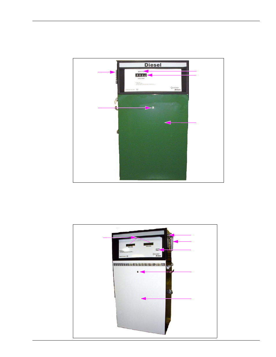 Commercial mechanical - 9100, Commercial electronic - 9800 | Gasboy Atlas Fuel Systems Owner Manual User Manual | Page 13 / 80