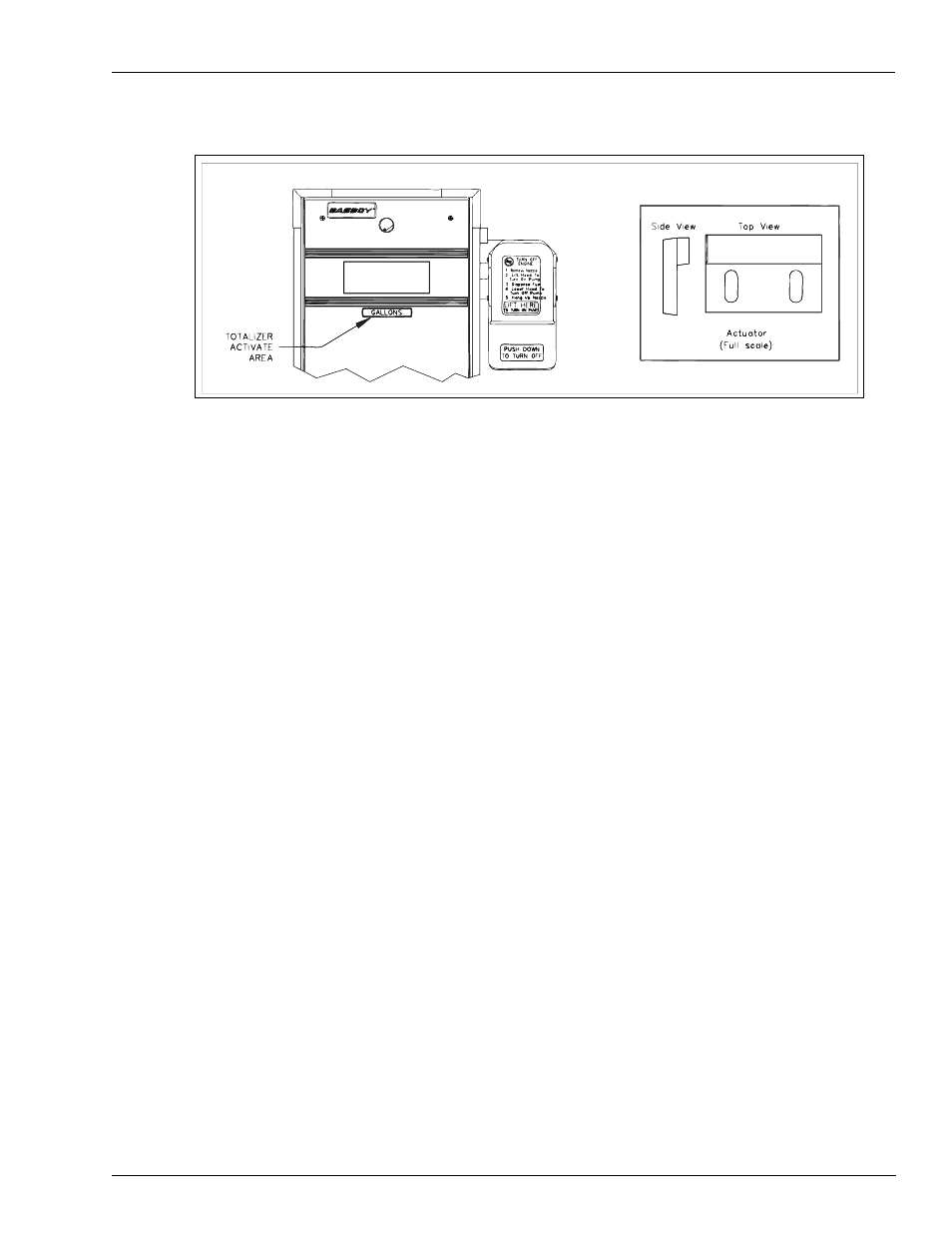 Mechanical totalizer, Figure 6-5 | Gasboy 9120K Series Installation User Manual | Page 51 / 62
