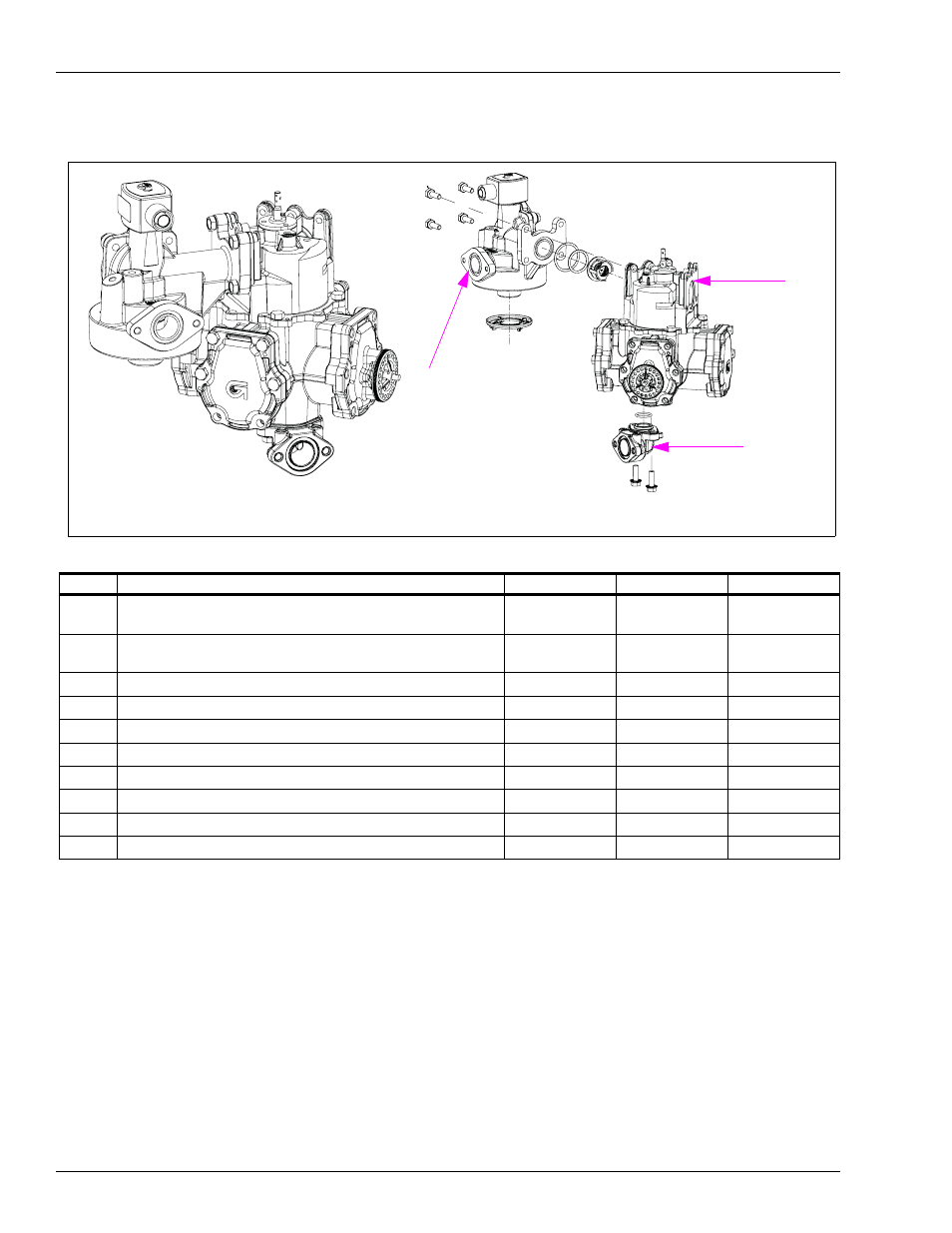 Meter assembly, Under, Assembled view exploded view | Gasboy 9120K Series Service Manual User Manual | Page 28 / 40