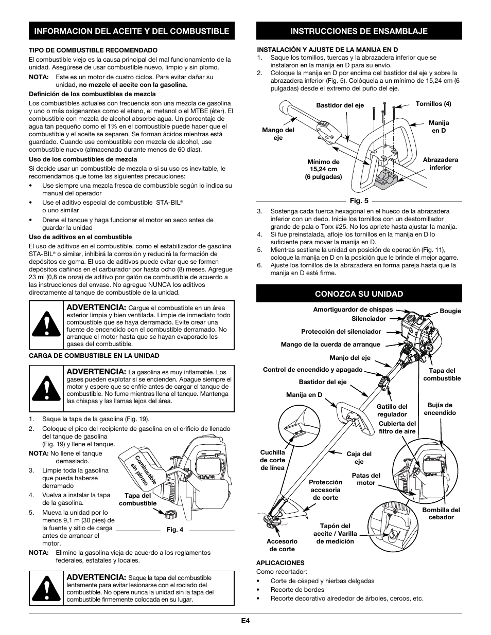 Cub Cadet CC4065 User Manual | Page 32 / 44