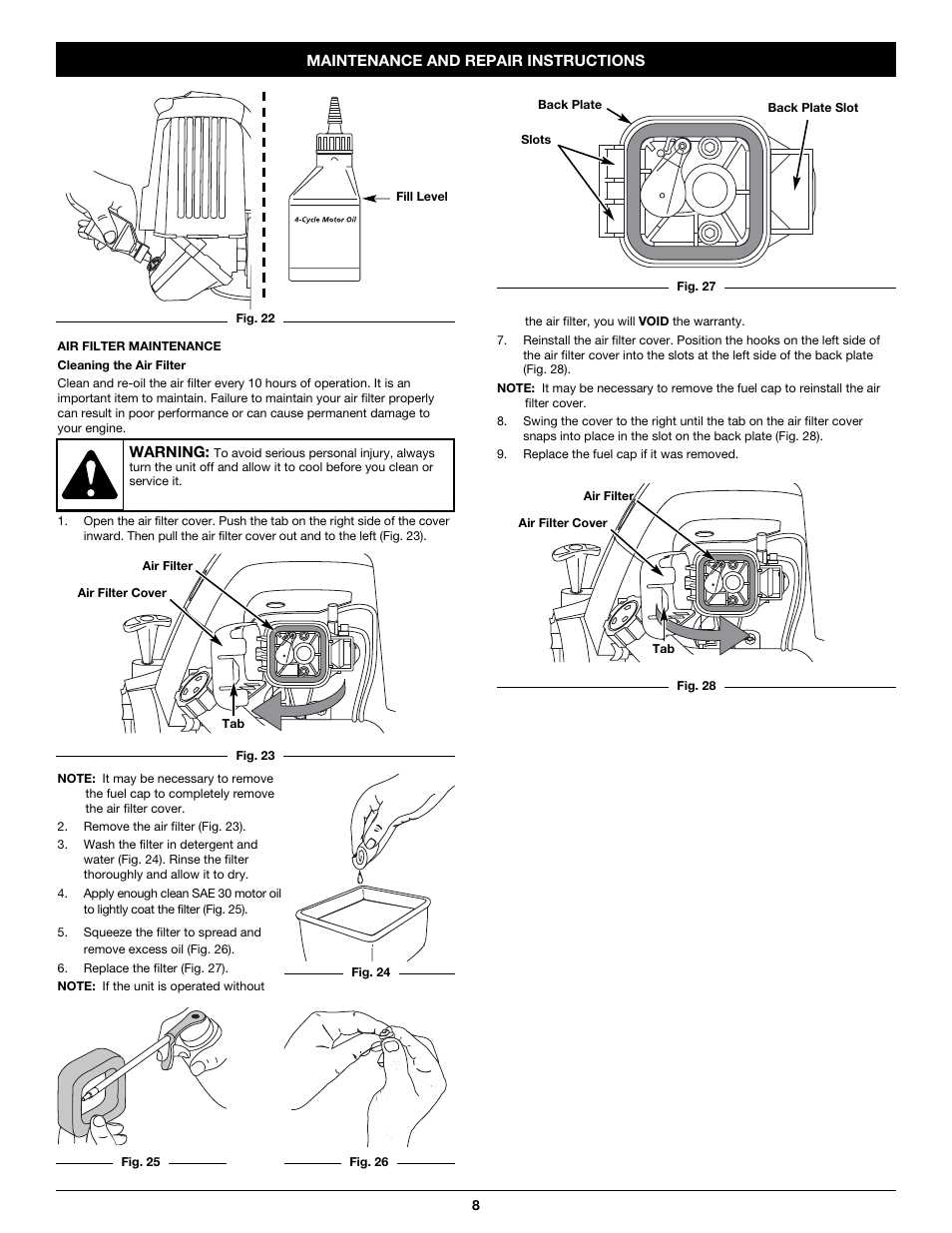 Cub Cadet CC4065 User Manual | Page 8 / 44