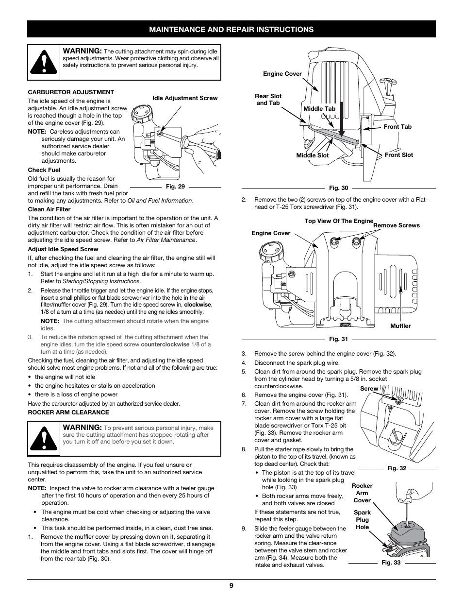 Cub Cadet CC4065 User Manual | Page 9 / 44