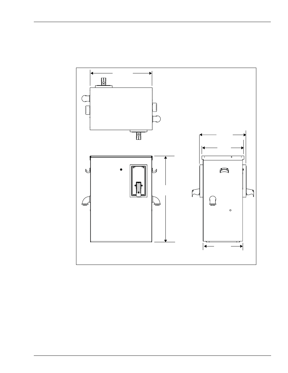 9216ktw twin satellite dispensing unit dimensions | Gasboy 9216K User Manual | Page 15 / 36