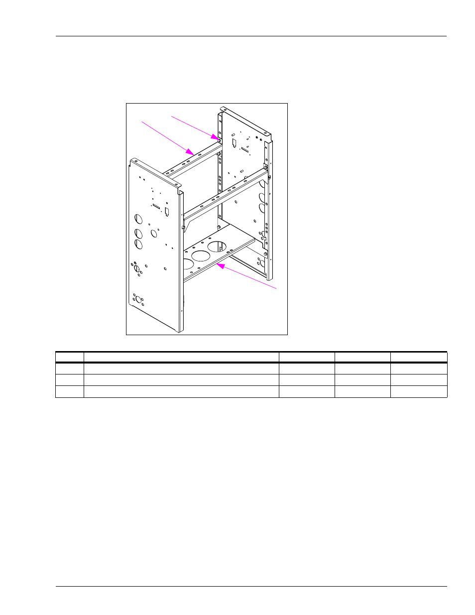 Ultra-hi dispenser lower hydraulic upper frame | Gasboy Atlas Commercial Series User Manual | Page 125 / 180