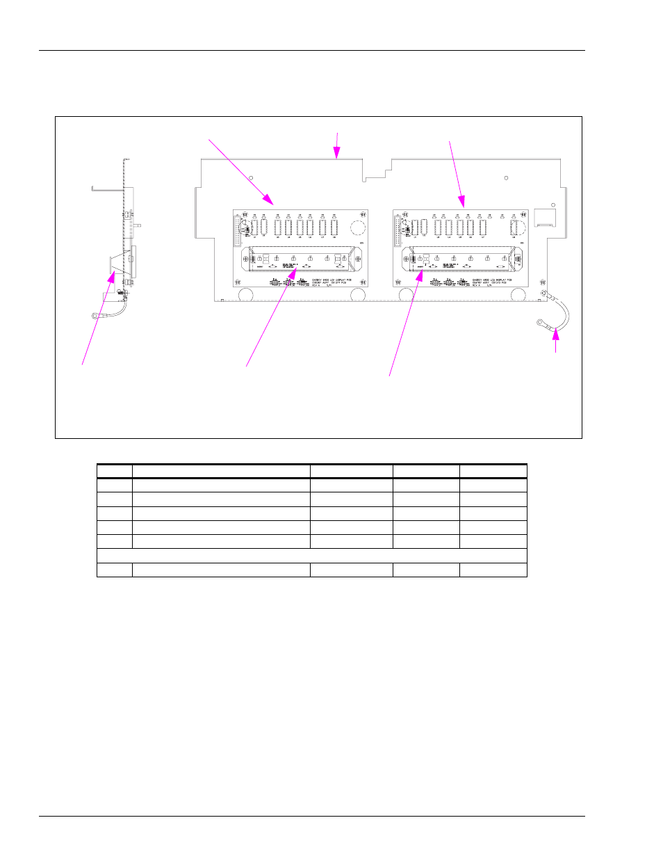 Ultra-hi display panel and pcbs - dual side load | Gasboy Atlas Commercial Series User Manual | Page 162 / 180