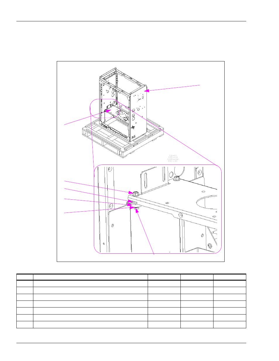 Lower welded frame (self-contained) | Gasboy Atlas Commercial Series User Manual | Page 32 / 180