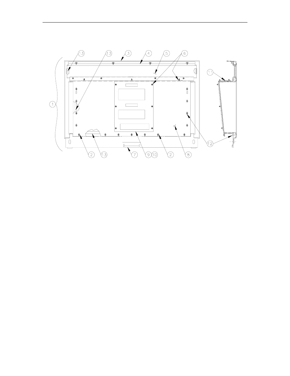 Dial enclosure assembly, single | Gasboy 9700E User Manual | Page 41 / 82