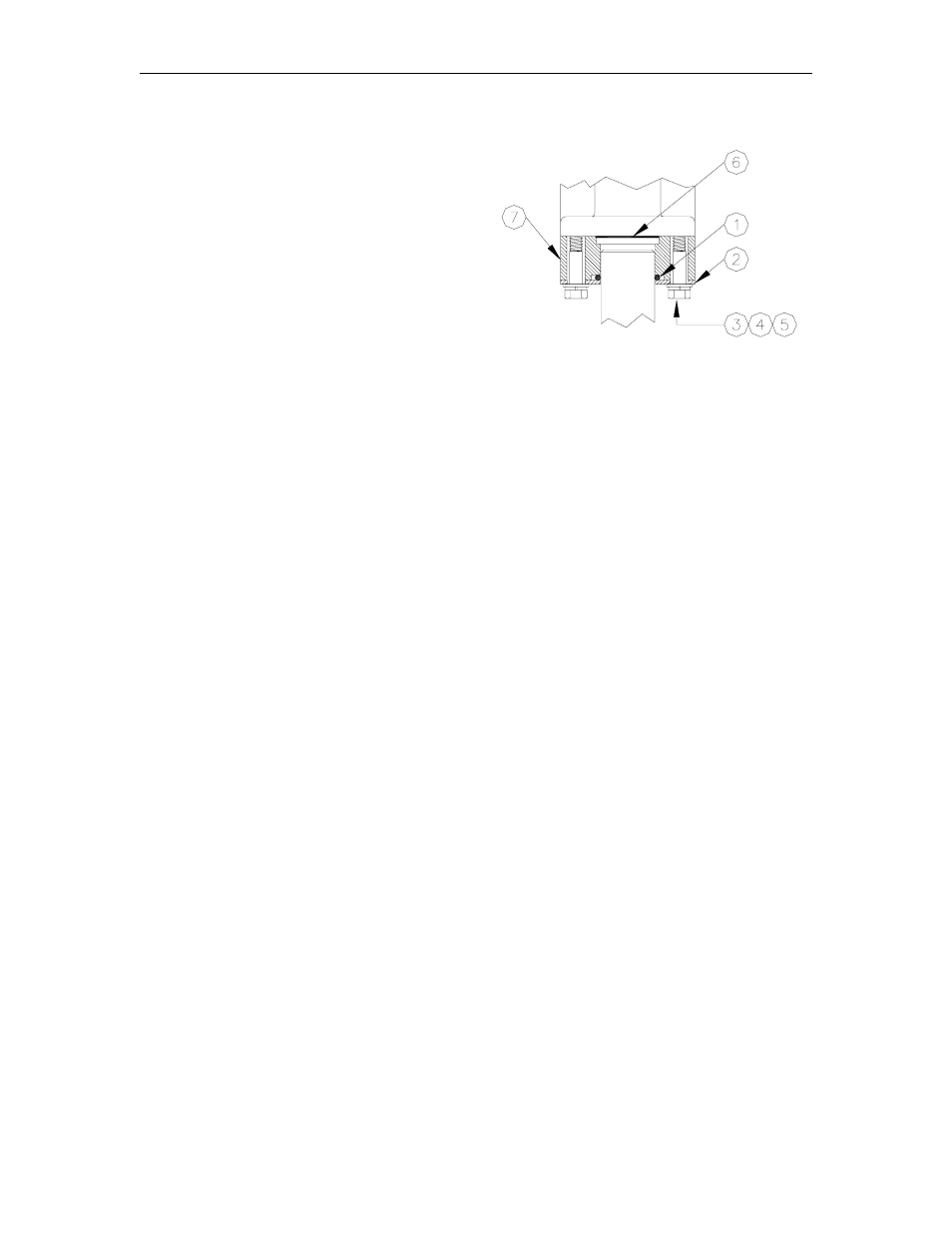 Flange assembly | Gasboy 2150A User Manual | Page 24 / 31