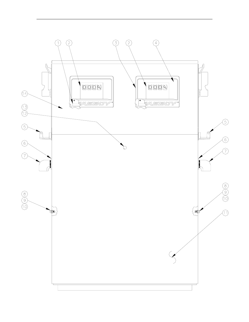 Gasboy 2150A User Manual | Page 6 / 31