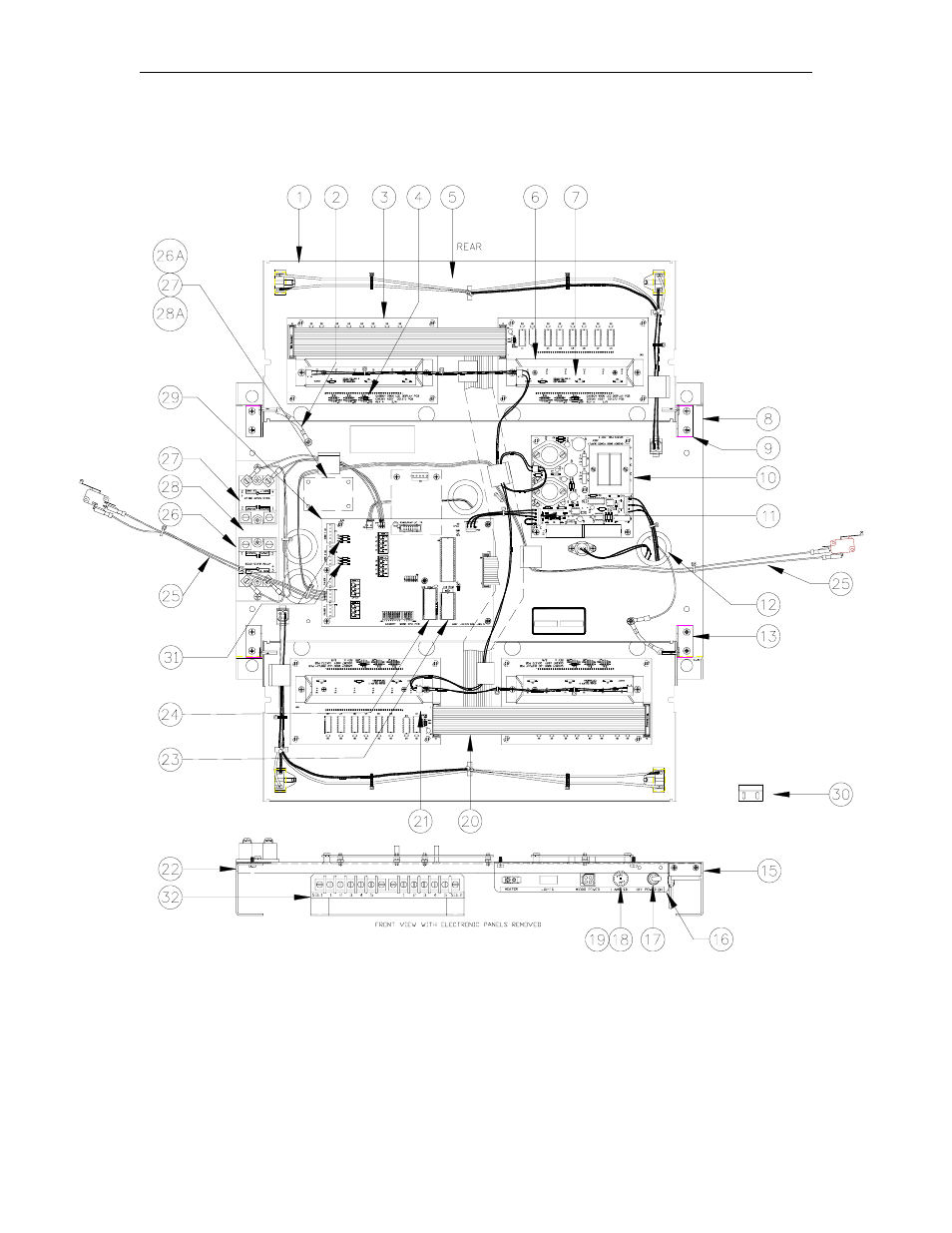 Electronic platform assembly | Gasboy 9800A Series User Manual | Page 120 / 125