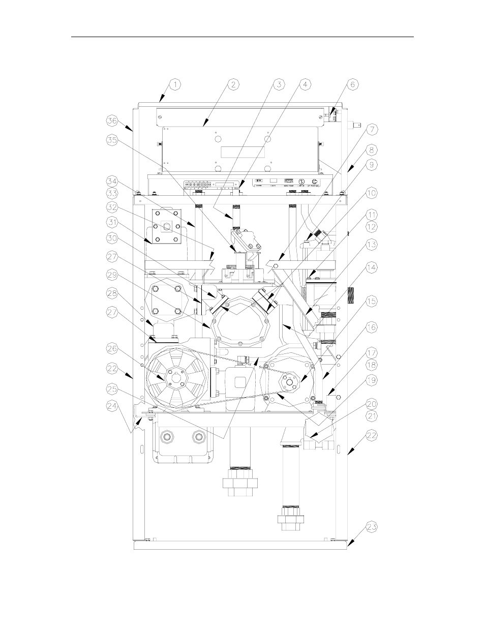 9850a chassis | Gasboy 9800A Series User Manual | Page 24 / 125