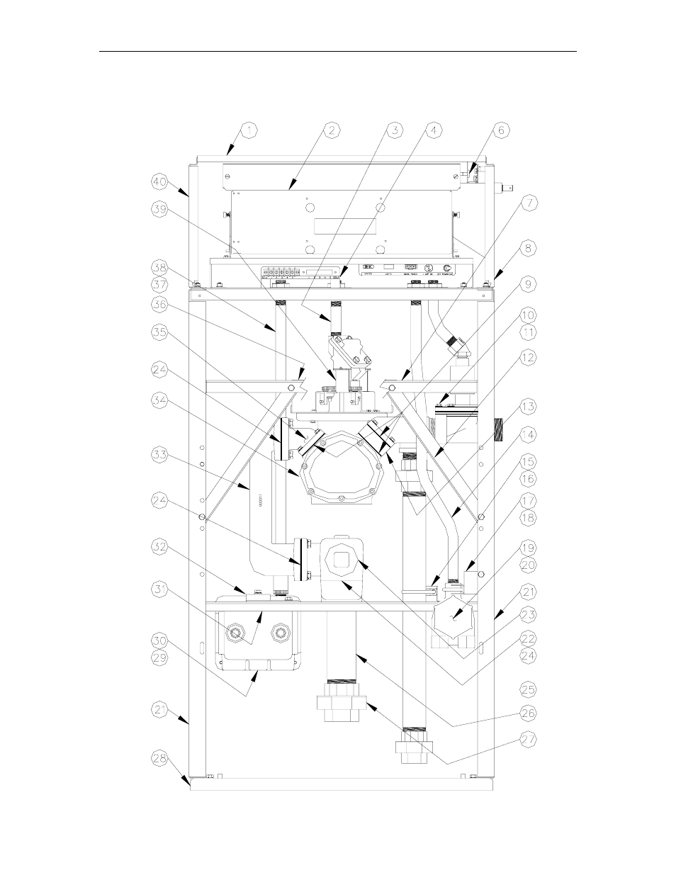 9850ax chassis | Gasboy 9800A Series User Manual | Page 26 / 125