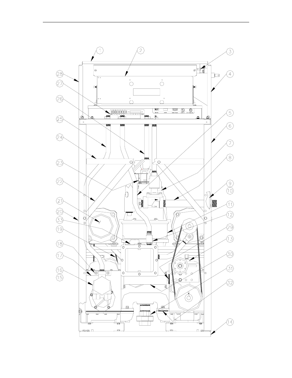 9853ahc chassis | Gasboy 9800A Series User Manual | Page 34 / 125