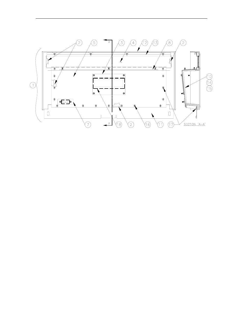 9800a single dial enclosure assembly | Gasboy 9800A Series User Manual | Page 51 / 125
