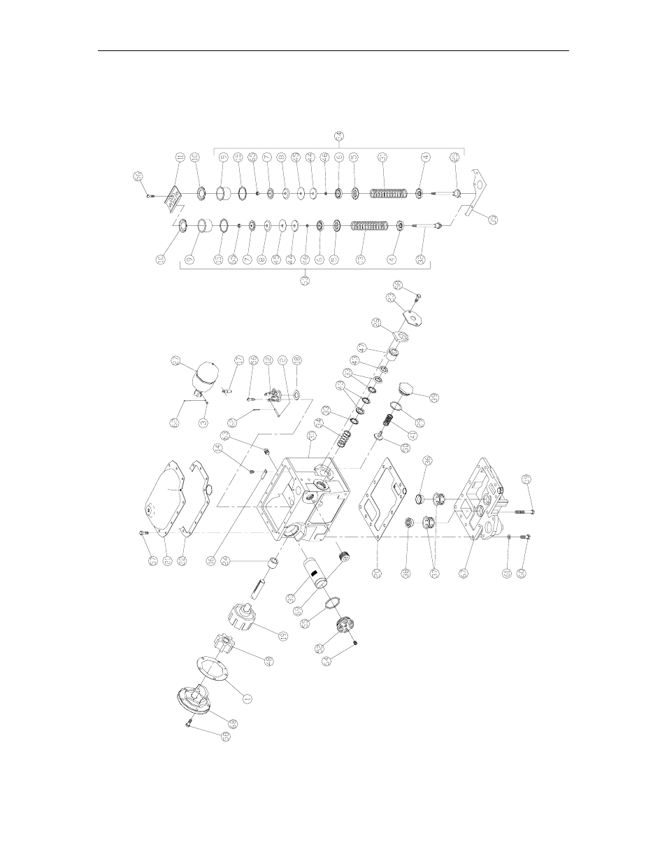 Pumping unit assembly breakdown | Gasboy 9800A Series User Manual | Page 90 / 125