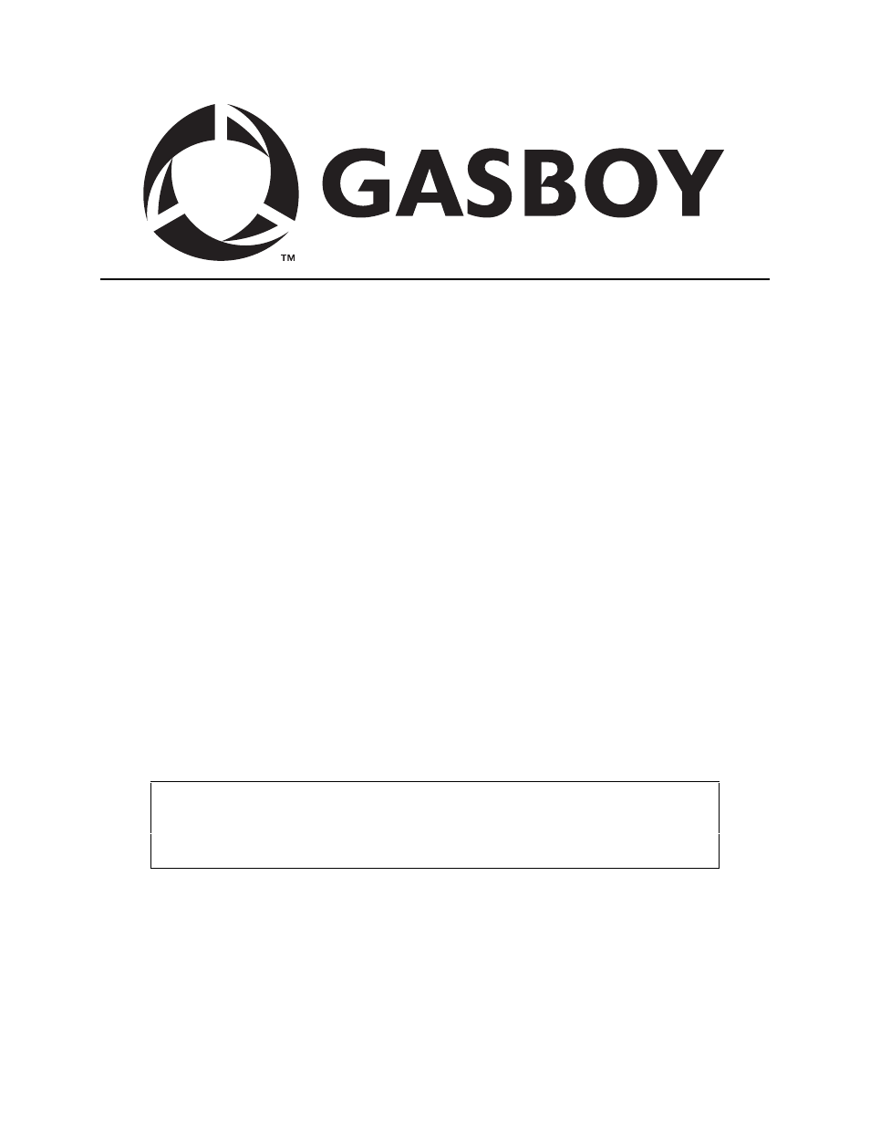 Gasboy 552A Series User Manual | 53 pages
