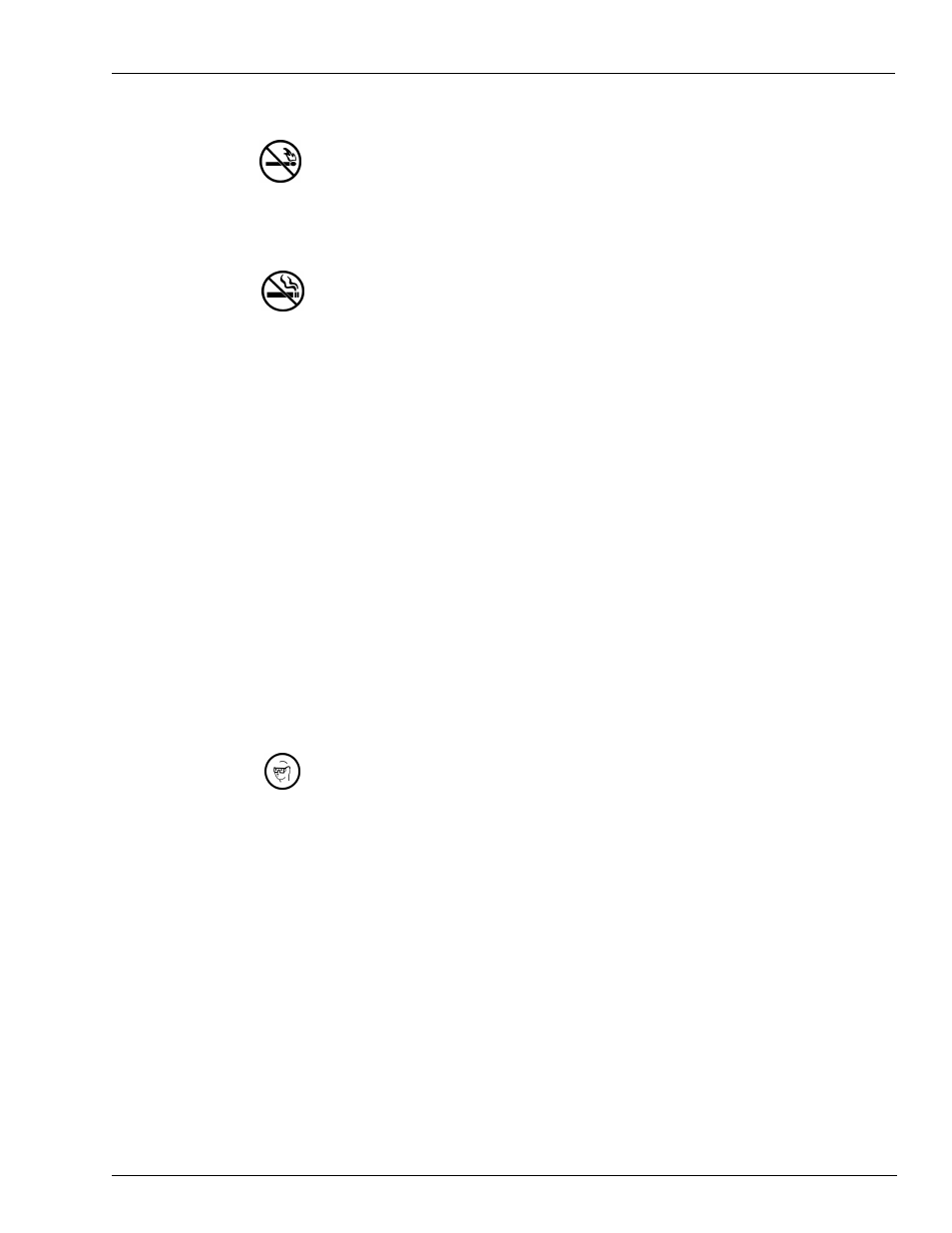 No open flames, No sparks - no smoking, Working with fuel safely | Protect your eyes, Use proper fuel handling techniques | Gasboy XU2A User Manual | Page 5 / 26