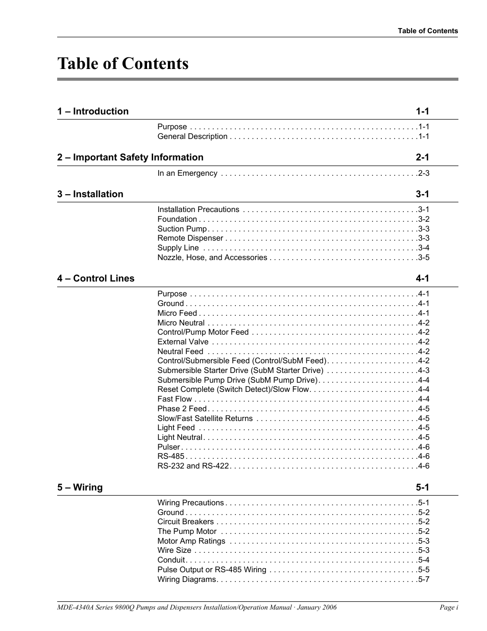 Gasboy 9800Q Series User Manual | Page 3 / 82