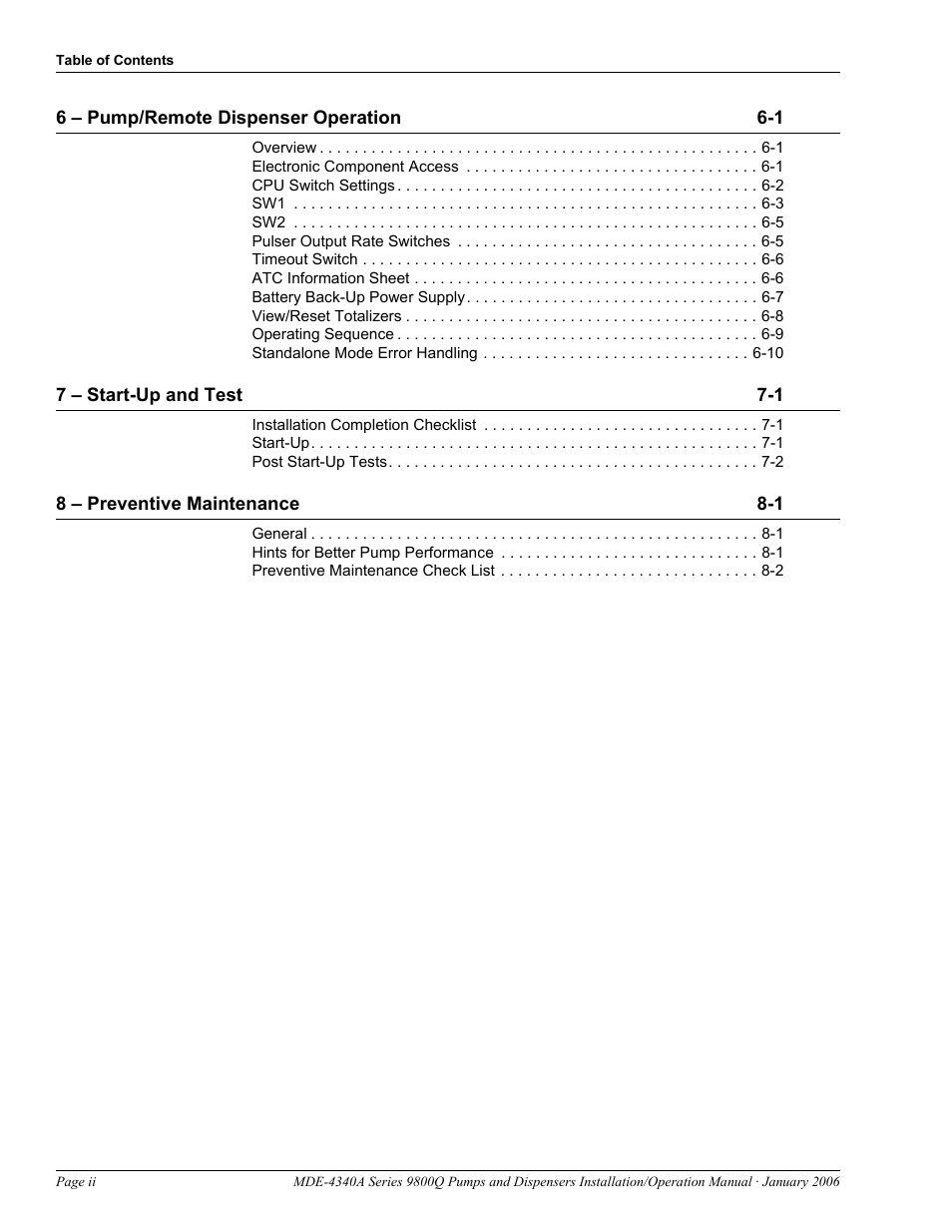 Gasboy 9800Q Series User Manual | Page 4 / 82