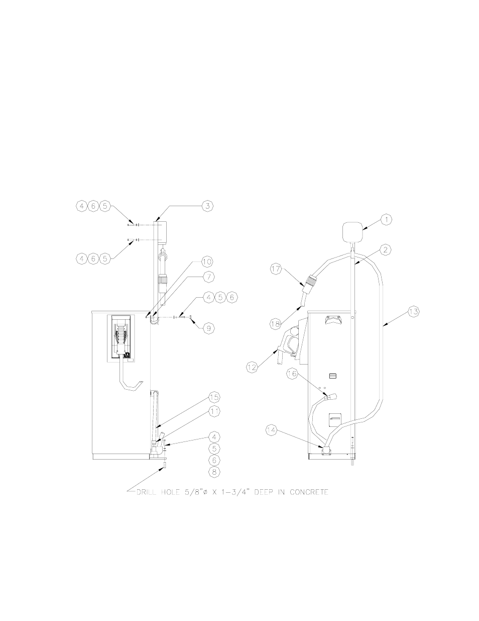 Mount hose to retriever | Gasboy 215A User Manual | Page 2 / 2