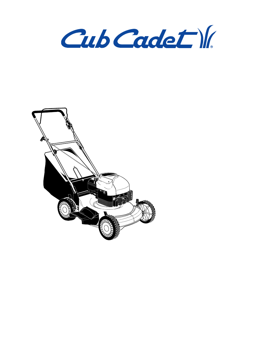 Cub Cadet PR-521 User Manual | 16 pages