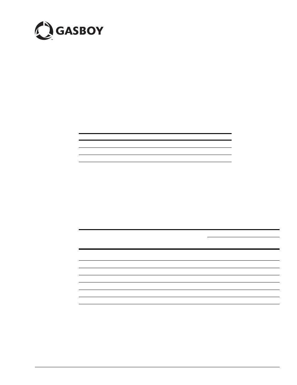 Gasboy 9800K User Manual | 8 pages