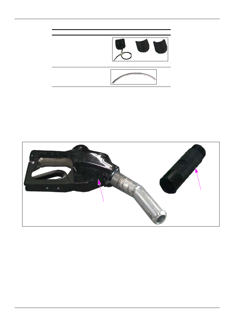 Parts not provided in the kit | Gasboy M09677B015 User Manual | Page 4 / 22