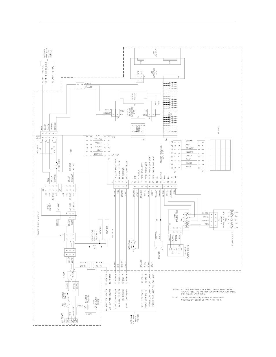 Optical island card reader wiring | Gasboy CFN Series Diagnostic Manual User Manual | Page 123 / 428
