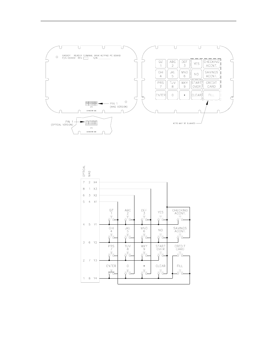 Layout - old style, Schematic - old style | Gasboy CFN Series Diagnostic Manual User Manual | Page 149 / 428