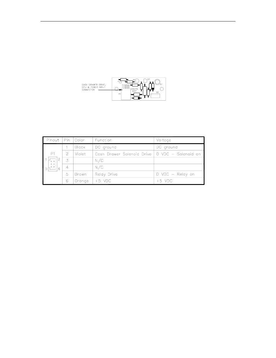 Cash drawer interface pcb (c05779) | Gasboy CFN Series Diagnostic Manual User Manual | Page 269 / 428