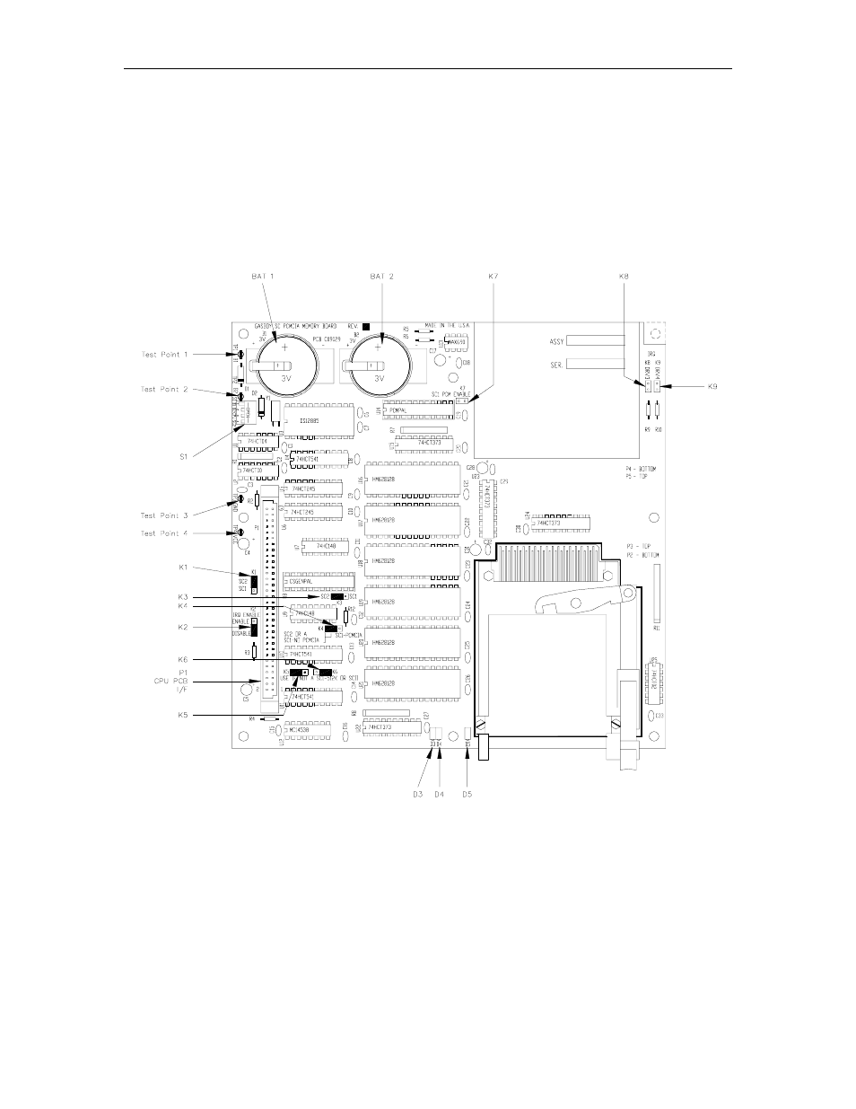 Islander ii memory pcb (c05849) | Gasboy CFN Series Diagnostic Manual User Manual | Page 392 / 428