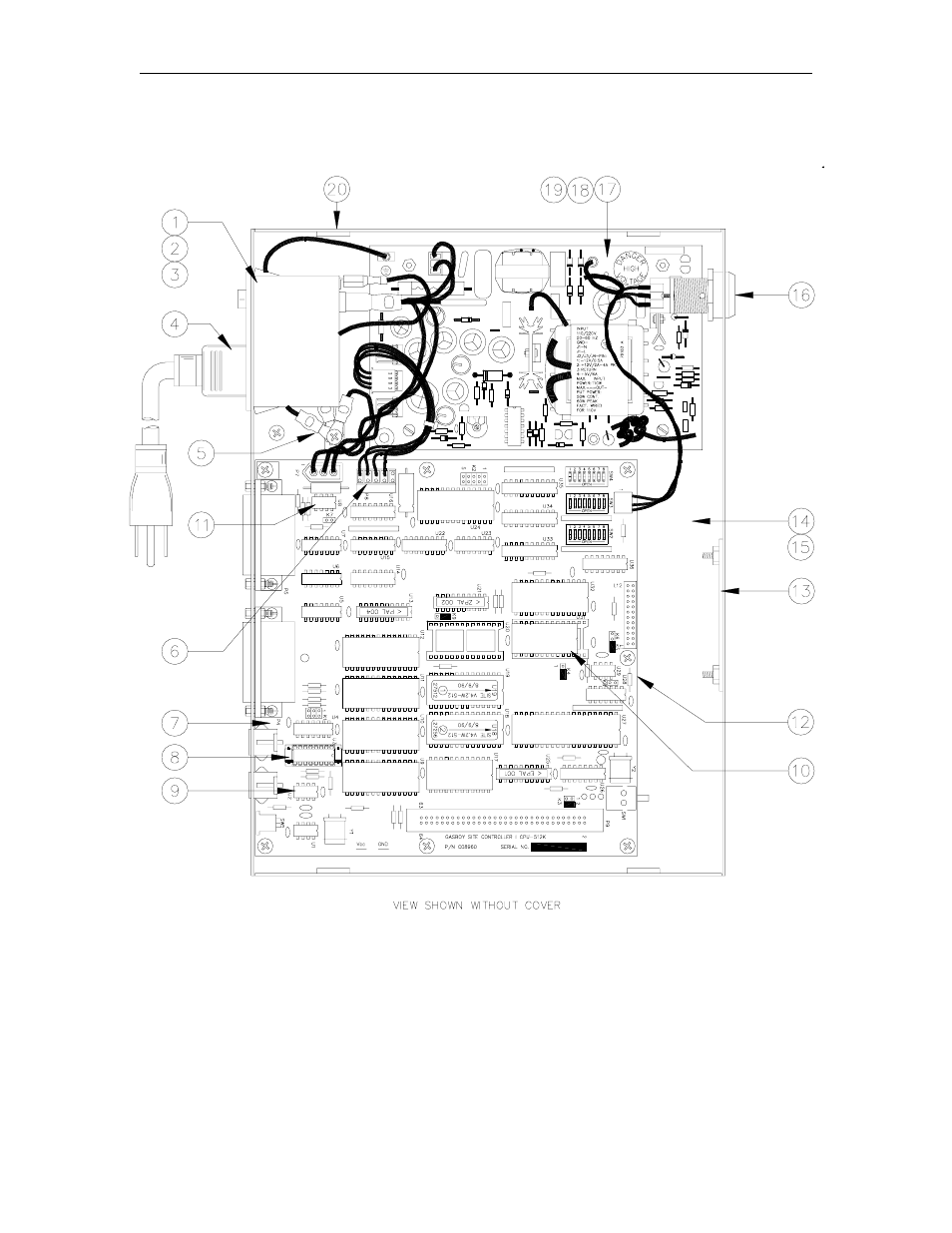 Site controller i assembly parts | Gasboy CFN Series Diagnostic Manual User Manual | Page 62 / 428