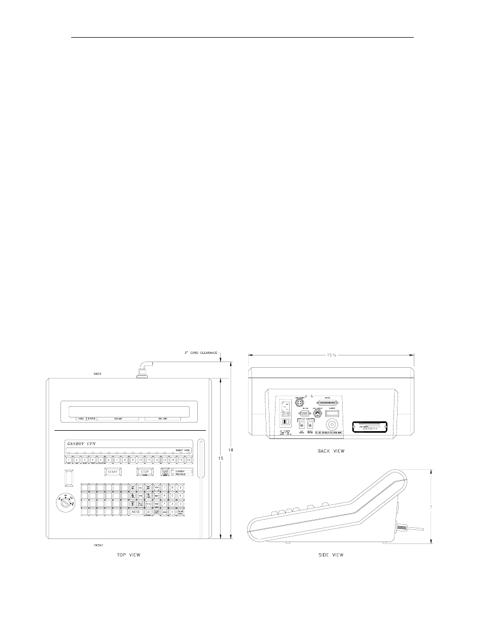 Checkpoint console | Gasboy CFN Series SCII Installation Manual User Manual | Page 17 / 86