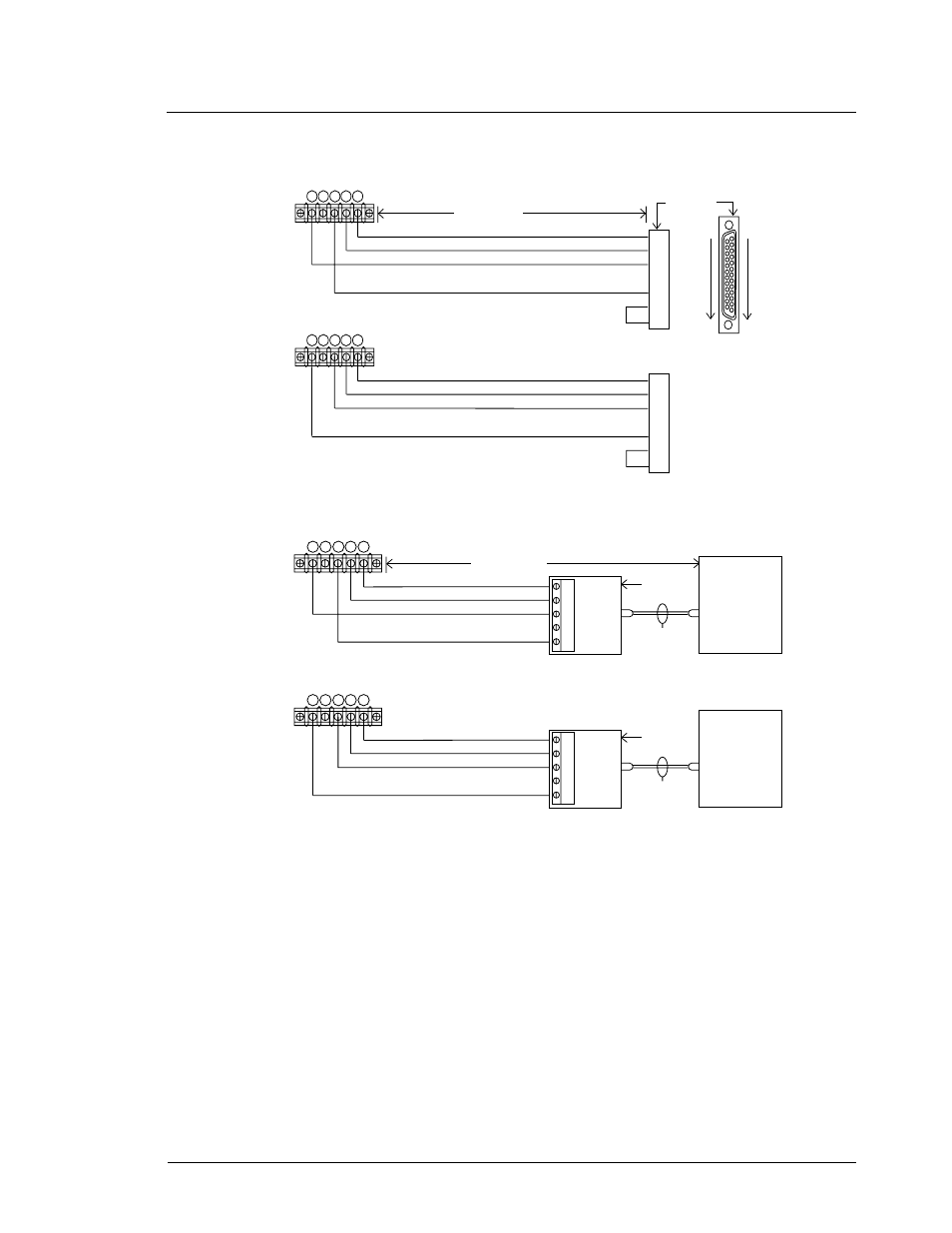 D connector gasboy termination box | Gasboy CFN Site Controller User Manual | Page 47 / 70