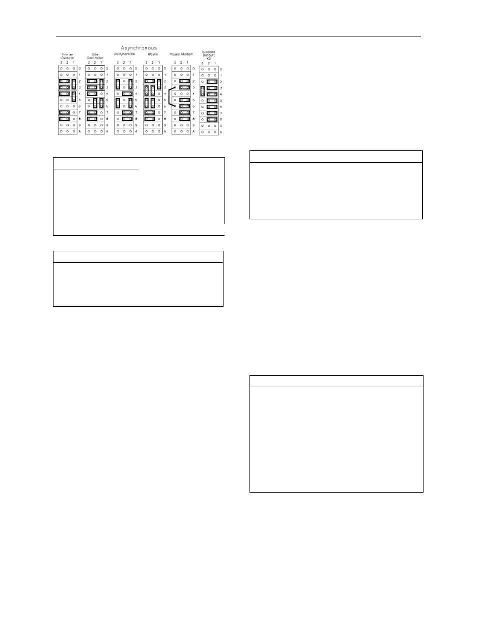 Scii+ cpu board, Jumpers, Switches | Gasboy CFN Series CFN II Quick Reference User Manual | Page 22 / 56