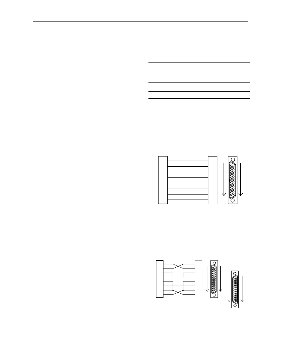 Rs-232 communications, Modems and cables, Hayes relevant commands | Rs-232 straight cable | Gasboy CFN Series CFN II Quick Reference User Manual | Page 53 / 56