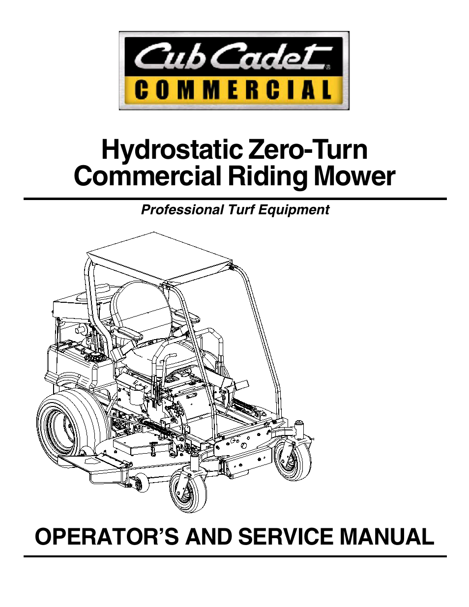 Cub Cadet Fabricated Deck InDirect Injection Diesel User Manual | 32 pages