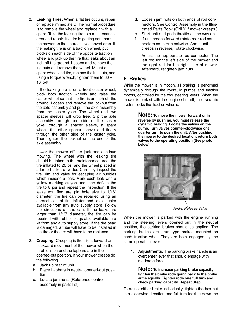 Cub Cadet Fabricated Deck InDirect Injection Diesel User Manual | Page 21 / 32