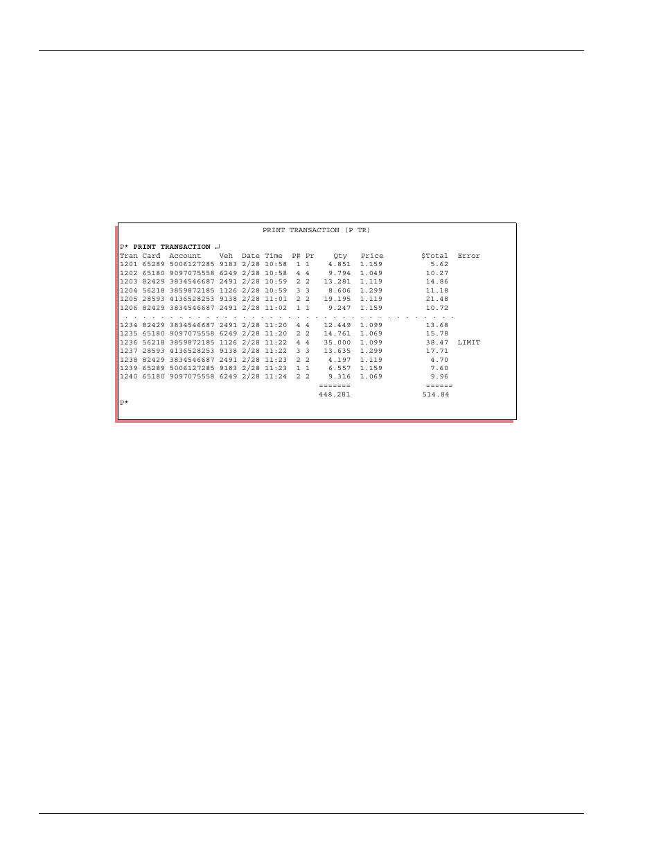 How to print transactions, How to sort a transaction printout | Gasboy CFN III Mgnr's Mnl V3.4 User Manual | Page 106 / 336